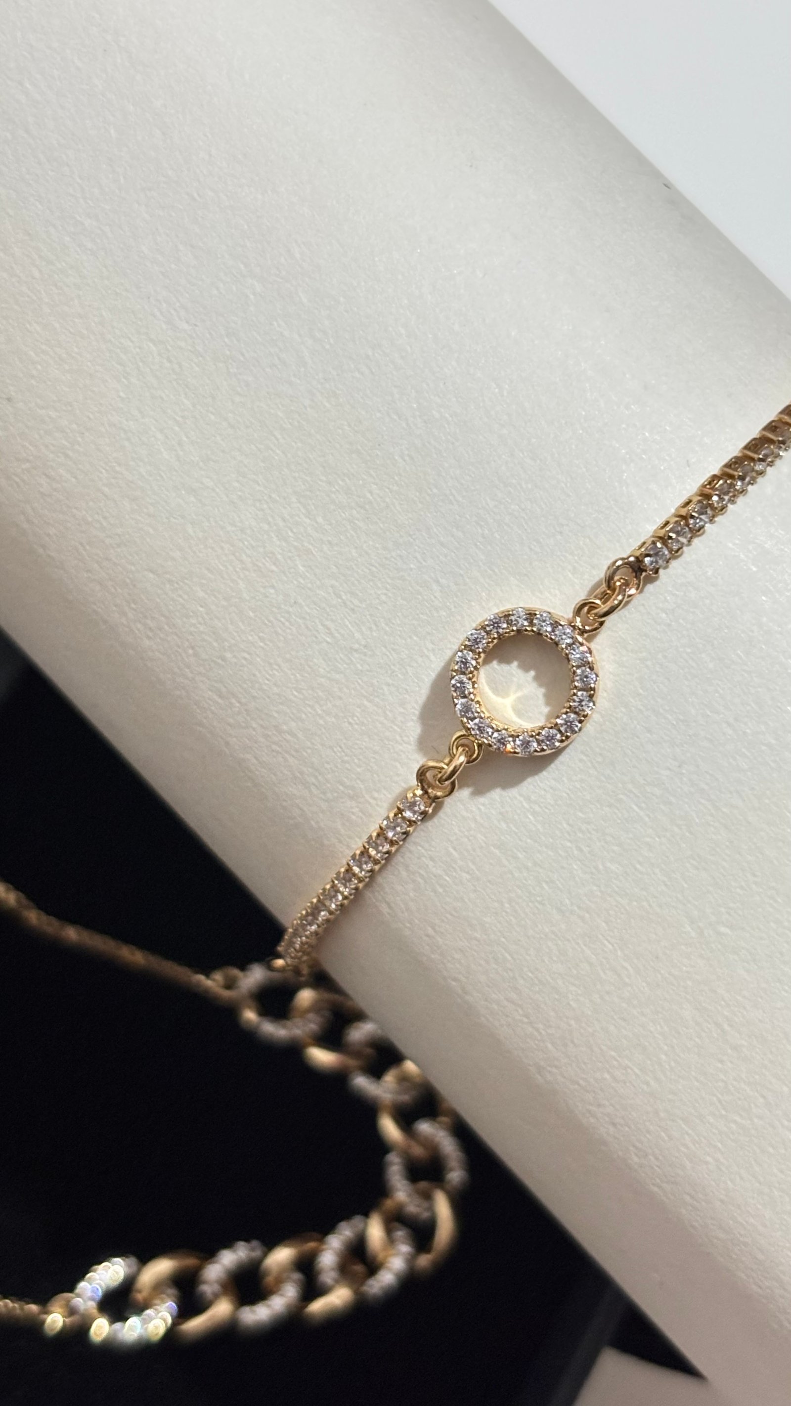 Halo drawstring bracelet