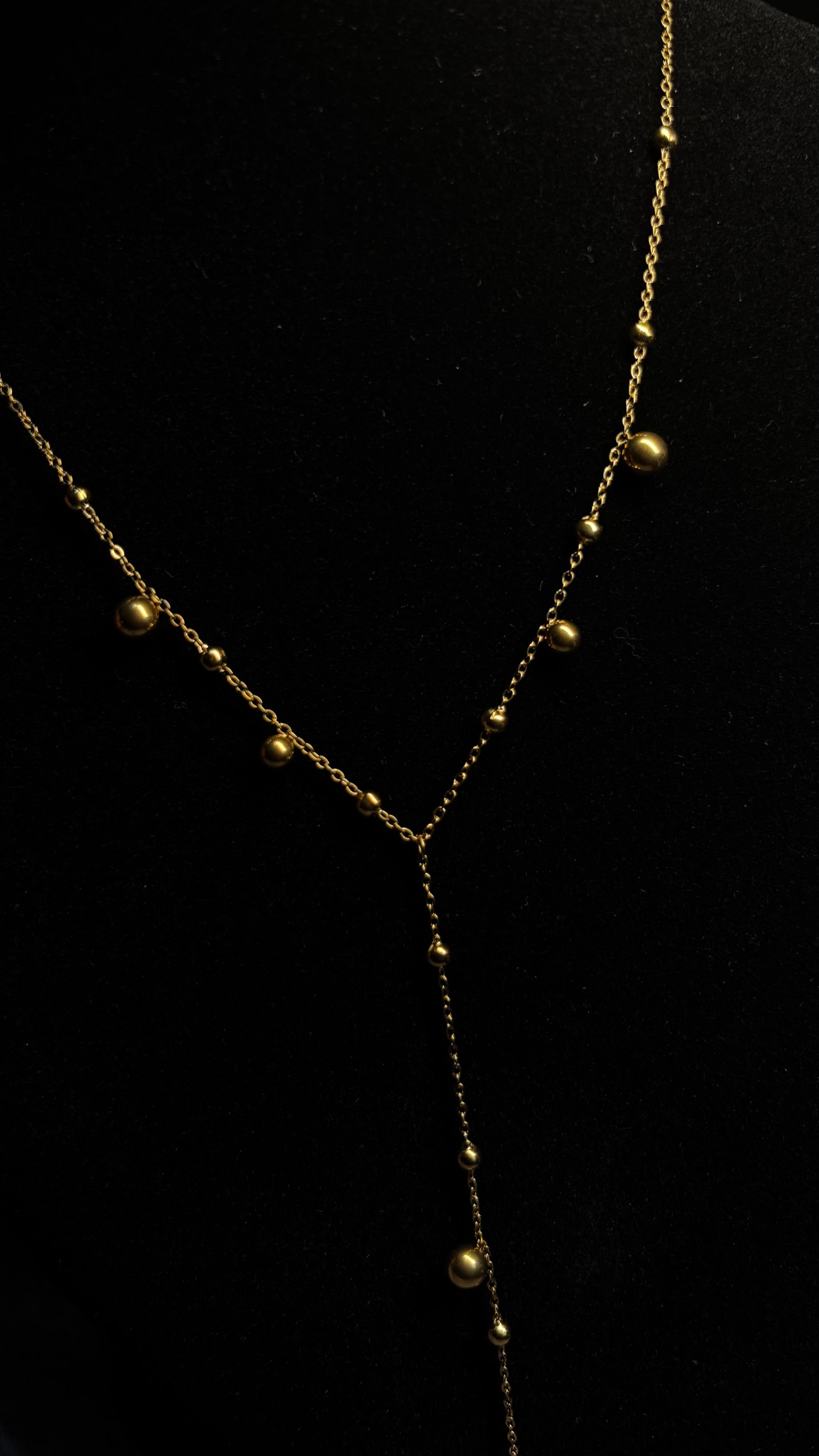 Y-dropchain Necklace
