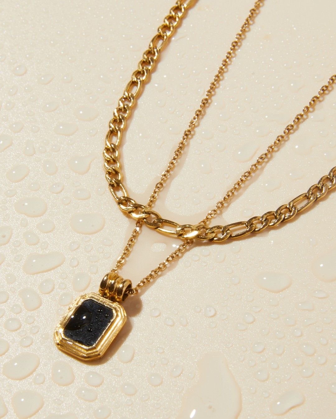 Layered necklace