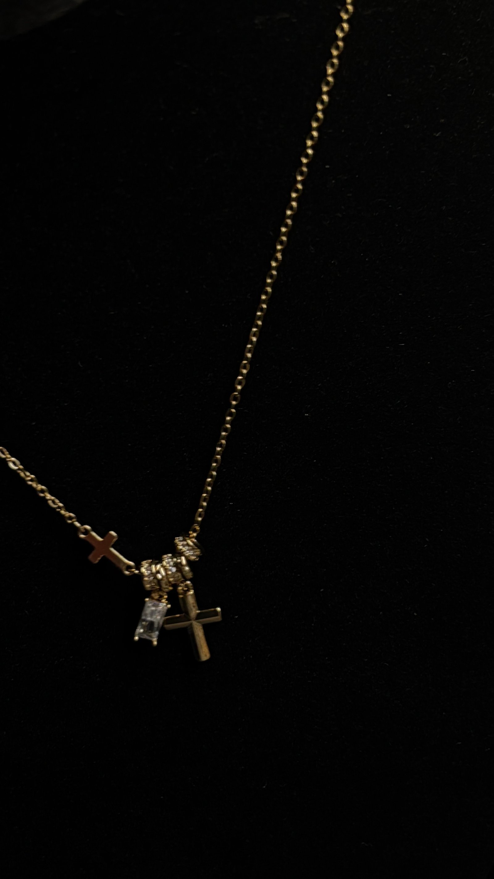 Cross Charm Necklace
