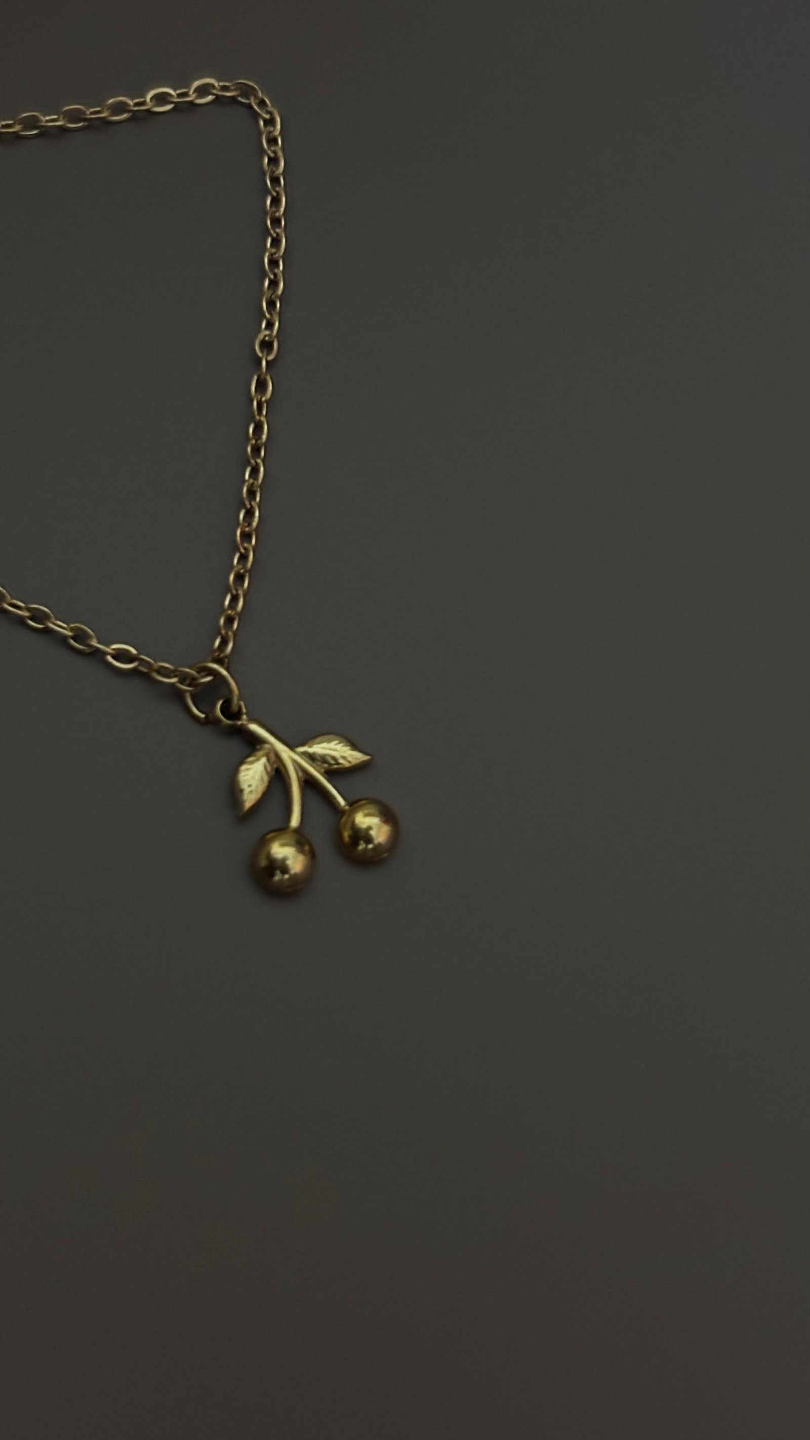 Cherry necklace