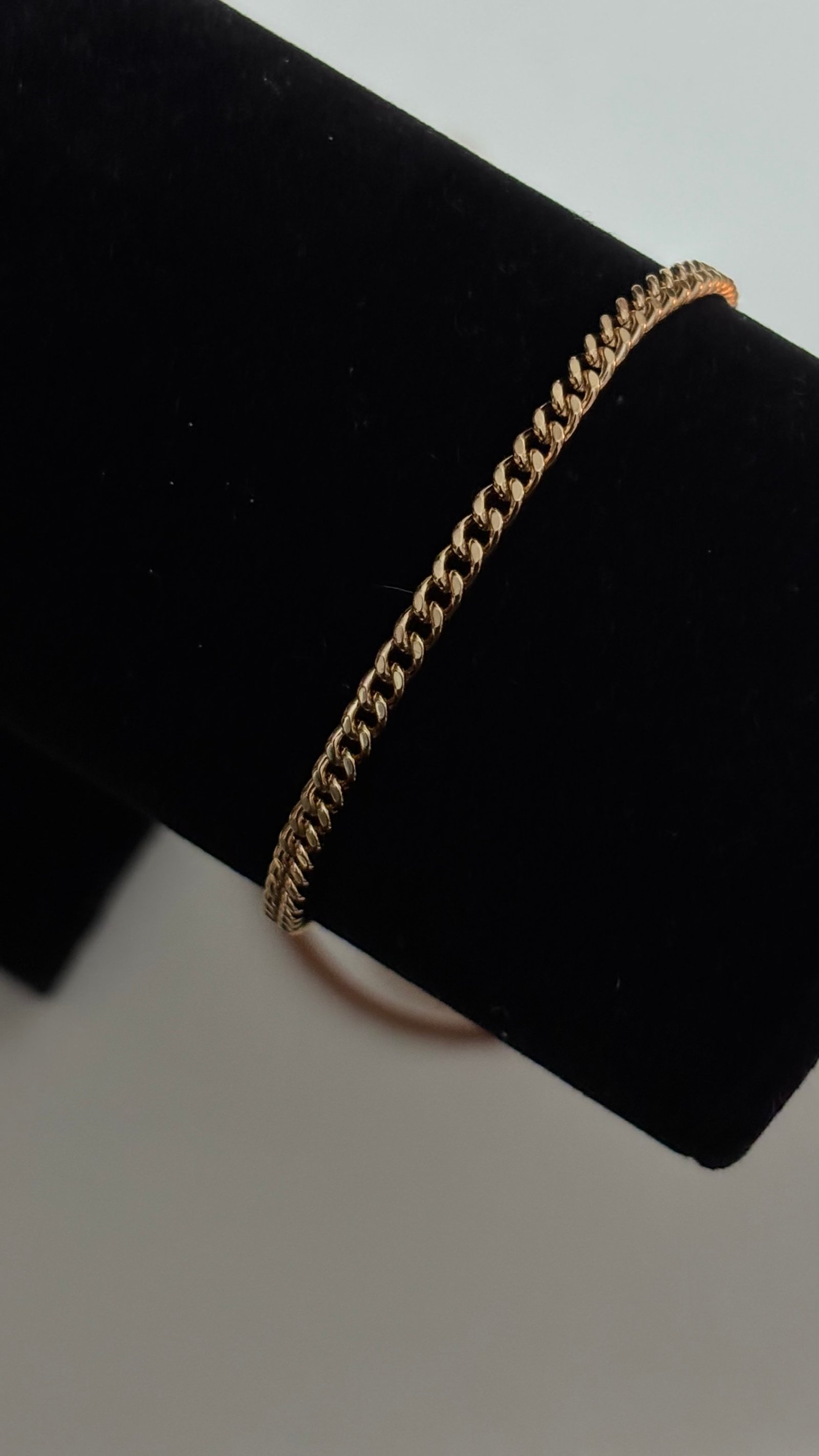 Cuban chain bracelet