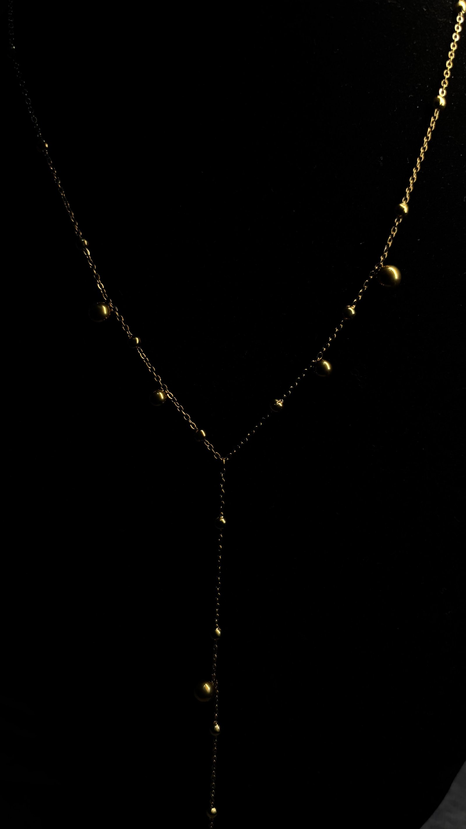Y-dropchain Necklace